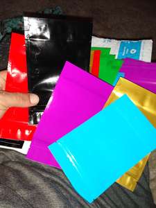 Sacs Ziplock en Mylar de Haute Qualité avec Fenêtre Transparente, Pochette Doublée en Feuille d'Aluminium pour Emballage Alimentaire, Impression Personnalisée, Vente en Gros - Product Image 4