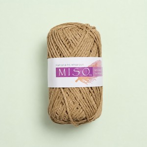 ไหมพรมโครเชต์เมอร์เซอไรซ์เมทัลลิก Miso Abaca Cotton สำหรับถักมือ น้ำหนัก 50 กรัม ขายส่งไหมพรมโครเชต์ - Product Image 3