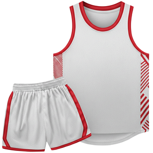 Ensemble short et maillot de basket ventilé pour femme, séchage rapide, en mesh, uniforme de basket sans manches pour femme, tenue d'entraînement sportif - Product Image 5