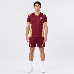 Professional Volleyball Uniform Custom Breathable Quick Dry Team Sports Jersey Shorts Set Wholesale Premium Volleyball Uniform - Product Image 1