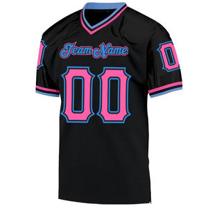 Vêtements de sport unisexes, maillot de football américain de haute qualité, respirant, en stock, séchage rapide, maillot de football américain uni - Product Image 1