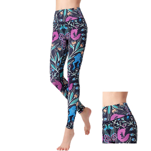 Leggings de sublimation pour femmes de qualité supérieure, taille haute, pleine longueur, anti-plis, respirants, écologiques, à prix ajustable - Product Image 1