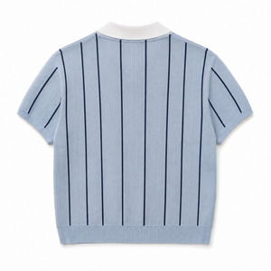 เสื้อโปโลผู้ชายขายส่ง ปักโลโก้ได้ ผ้าฝ้าย 100% ผ้าปิเก้ เสื้อโปโลลำลองสำหรับตีกอล์ฟ ผู้ผลิต - Product Image 2