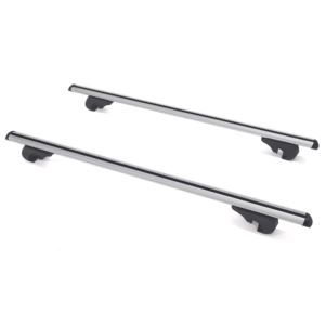 Portaequipajes de aluminio multiajuste con rieles laterales Portaequipajes para techo de automóvil - Product Image 3