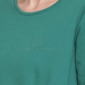 เสื้อสเวตเชิ้ตขายส่งราคาดีที่สุด ขายดีที่สุด สกรีนโลโก้ได้ คอกลม ทรงโอเวอร์ไซส์ เสื้อสเวตเชิ้ตผู้หญิง - Product Image 4