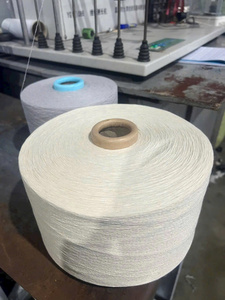 Spun Recycled Yarn Rolls White Gray Color Large Size Industrial Use Moisture-Absorbent DTY Ne 20s-30s - Product Image 2