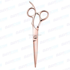 กรรไกรตัดผมแบบแมนนวลมีสไตล์ทำจากสแตนเลสสำหรับร้านเสริมสวย - Product Image 6