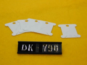หลอดด้ายปัก DK-790 |   หลอดด้ายปักพลาสติก อุปกรณ์เย็บผ้าด้วยเครื่องจักรที่ทนทานและใช้งานง่าย - Product Image 3