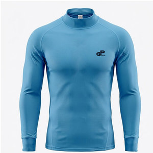 Durable Lightweight <b>Compression</b> Sports <b>Shirt</b> For Football Training Match Day Exercise And Active Lifestyle Use Daily Wear - Product Image 1