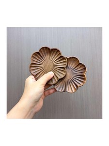 Handmade Wooden Flower Shaped Coasters Traditional Chinese Design <b>Table</b> Mats Pads From IMELESS CRAFT - Product Image 4