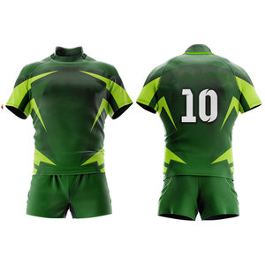 Conjunto de Uniforme de Voleibol Verde para Hombre, Sublimado, Transpirable, Ajustado, Manga Corta, para Invierno/Todas las Temporadas - Product Image 1