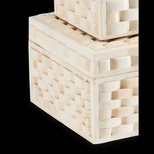 High Quality Handmade Tile Pattern Bone Inlay Box Bone Decorative Jewelry & Keepsake <b>Storage</b> Organizer Box for Home Decor - Product Image 6