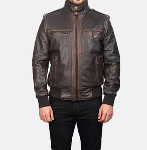 Blouson Moto Homme Grande Taille Automne Hiver, Couleur Unie, Fermeture Éclair, Col Montant, en Similicuir PU Non Tissé, Style Décontracté - Product Image 2
