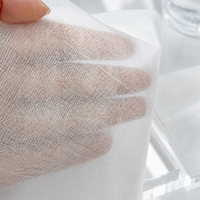 Mascarilla Facial Ultrafina Y358 Japan Cupro Silk-Drape, 22gsm, Mezcla de Fibra Vegetal, Sustrato de Mascarilla Seca Casi Transparente