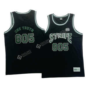 Camiseta de Baloncesto Personalizada para Hombre 2026, Transpirable y Ligera, con Logotipo Personalizado, 100% Poliéster, Ropa Deportiva para Adultos - Product Image 6