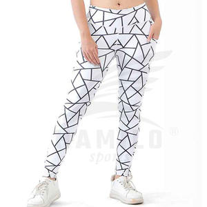 Leggings de Yoga de Alta Calidad para Mujer, Personalizables, Ajustados, con Logotipo Impreso, Cintura Media, Elásticos y Sin Costuras - Product Image 1