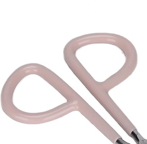 Pinzas de Depilación Facial de Alta Calidad, Pinzas de Acero Inoxidable Profesionales para Cejas, Tijeras para Cejas con Punta Inclinada - Product Image 5