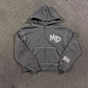 High Quality Custom Logo Eco-Friendly Digital Printing Fleece Hoodie Men's Oversized Cotton Sweatshirt Tech - Product Image 3
