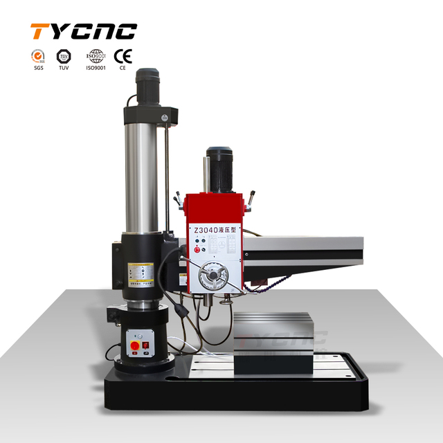 Z3040 Hydraulic Radial Drilling Machine China 40mm Deep Hole Drilling Machine Radial Arm Drill Price