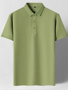 Camiseta de Algodón 100% Personalizada con Logotipo, para Hombre, Formal, con Botones, Corte Regular, Manga Corta, Lisa, Antiarrugas, Talla Personalizada - Product Image 5