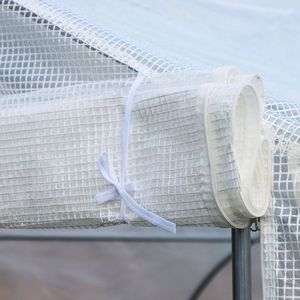 Serra Portatile da Esterno Ecologica in PVC, Moderna in Legno, Metallo, Acciaio e Plastica per Giardino Domestico e Coltivazione - Product Image 5