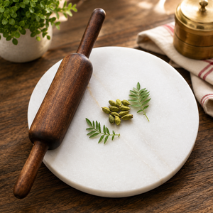 Falah ชุดจักระ belan ทำจากไม้หินอ่อนคุณภาพสูง - Product Image 1