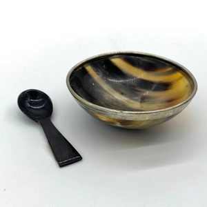 Vente en gros de cornes naturelles servant des aliments cuisine cornet de table salade bol de fruits pour organisateur d'ustensiles de cuisine au prix de gros - Product Image 1