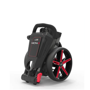 Le Powa Kaddy Micra est un chariot de golf manuel à 3 roues, léger et compact. - Product Image 3
