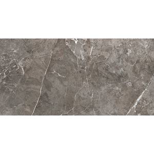 Carrelage en céramique gris brun poli, grand format, résistant à l'usure, matériau de décoration moderne pour la maison - Product Image 3