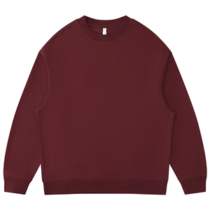 เสื้อสเวตเชิ้ตวินเทจผู้ชาย ผ้าคอตตอนพรีเมียม GSM หนา ทรงโอเวอร์ไซส์ คอกลม สไตล์สตรีทแฟชั่น - Product Image 1