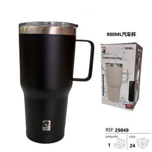 Gobelet isotherme portable pour voiture en acier inoxydable 900 ml TERMO PORTATIL - Product Image 1