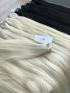 Extensiones de Cabello Humano 100% Natural Vietnamita, Estilo Ondulado con Cutícula Alineada, Color Claro, Material Crudo a Granel, Genius Weft - Product Image 6