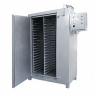 Machine de séchage des noix de cajou en acier inoxydable industriel de Sri Brothers Enterprises |   Four de séchage à air chaud de type plateau 110V-440V 1500W Garantie 1 an