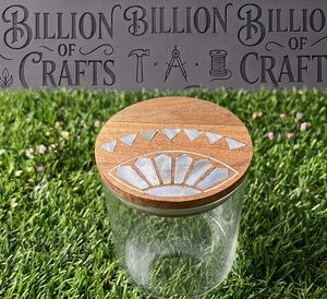 Maßgefertigte Runde Plexiglas-Aufbewahrungsbox für Pralinen, Süßigkeiten und Festtagsgeschenke - Product Image 1