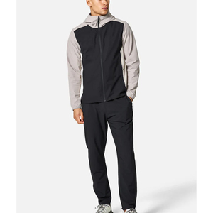 Survêtement technique pour homme, veste coupe-vent réfléchissante imperméable, pantalon, streetwear, OEM personnalisé - Product Image 5