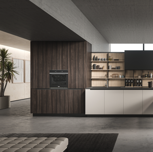 Ensemble d'armoires de cuisine en bois de style américain personnalisé JY Project 2026, avec îlot central et organisateur d'angle, portes en MDF et charnières, fabriqué au Vietnam - Product Image 4