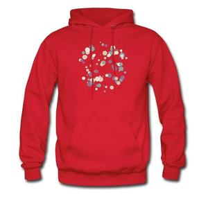 Sudadera con capucha de algodón 100% para hombre con estampado a cuadros Diseño forrado de invierno Tejido de punto anticontracción Suministro OEM - Product Image 6