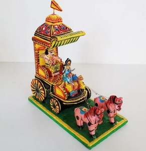 Arjun Rath en bois par Theperfectbazaar, fabriqué en Inde - Product Image 2