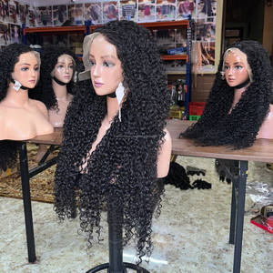 Perruques en cheveux humains vierges en gros, perruque sans colle en dentelle HD, cheveux bruts vietnamiens, longue, densité 250%, couleur et texture personnalisées - Product Image 3