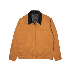 Veste de travail personnalisée pour homme, bleu marine, légère, avec logo brodé, vente en gros, en toile de coton - Product Image 2