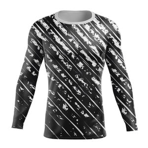 Factory Wholesale Price Half Sleeve Men and <b>Women</b> Custom Logo <b>Rash</b> <b>Guard</b> Martial Art Wear Training NO GI Grappling BJJ Rashguard - Product Image 3