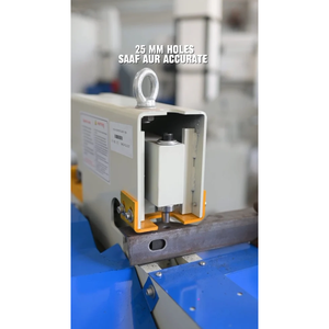 เครื่องตัดเหล็กอุตสาหกรรมหนัก 10BH แบบไฮดรอลิก สำหรับเจาะ ตัด และทำรอยบาก ขนาด 36-120 ตัน อุปกรณ์สำหรับงานโลหะ - Product Image 4