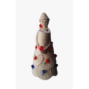 <b>Doll</b> <b>Handmade</b> Macrame Woman Figurine Home Decor Indoor Hanging Living Room Art Craft Irregular Shape All Seasons - Product Image 3