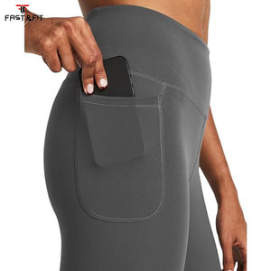 กางเกงเลกกิ้งวิ่งสำหรับผู้หญิงเอวสูงกางเกงออกกำลังกายแบบยืดได้ - Product Image 3