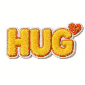 Cute Rainbow Embroidery Patches Handmade Chenille Iron On Fabric Patches for Clothing <b>Jackets</b> Hats Bags Backpacks Vests Fashion - Product Image 1
