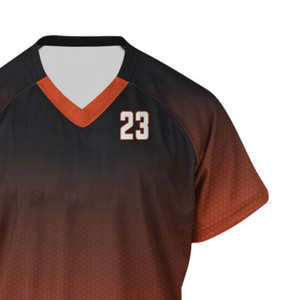 Maillot de lacrosse court imprimé, très demandé / 100 % polyester, séchage rapide, respirant, personnalisable avec étiquette privée, en vente - Product Image 6