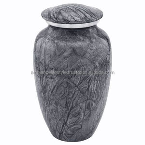 Grande urne funéraire décorative en laiton coulé de grande qualité personnalisée gravée moderne mémorial stockage pour adultes enterrement hommes fournitures - Product Image 4