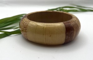 Natural Wooden Waterproof Customizable <b>Bangles</b> <b>Set</b> Handmade Women Traditional Trendy Fashion Fine Polish Lightweight Belladec - Product Image 5