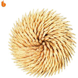 Portastuzzicadenti in Legno Naturale Robusto e Sicuro, Decorazione Unica per la Casa e Regalo Insolito, 1600 Stuzzicadenti - Product Image 2