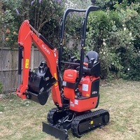 Miniexcavadora Kubota U10-5, Compre Hoy, Calidad Premium, Entrega Rápida para sus Proyectos de Construcción y Paisajismo